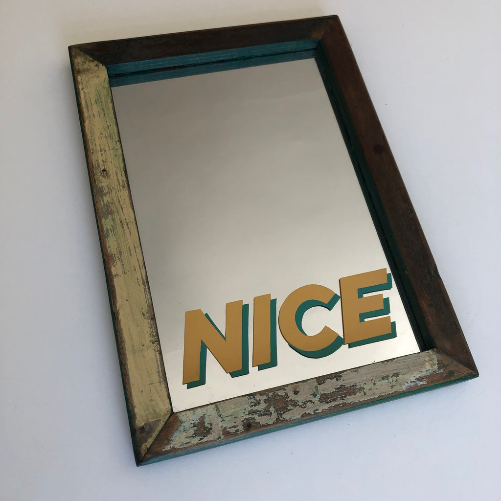 NICE! - Sign written mirror
