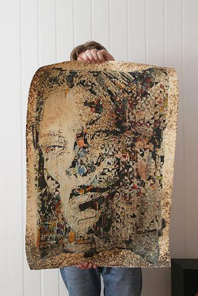 Stunning VHILS 'Contingency' piece!
