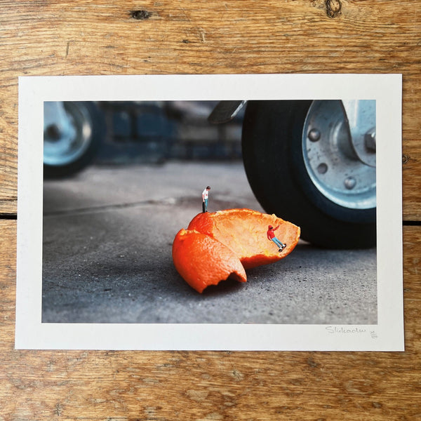Slinkachu Print