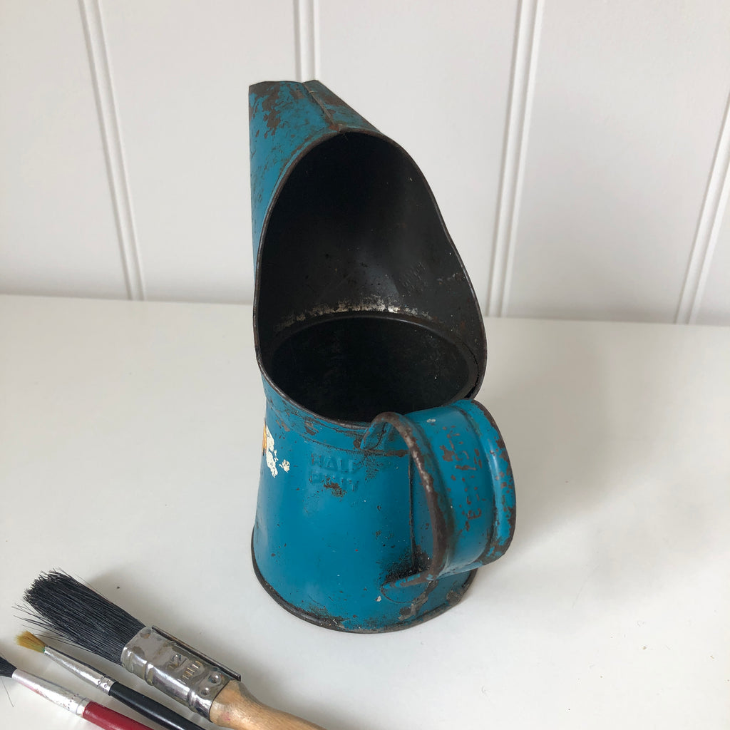 Small Vintage Decorative Oil Can