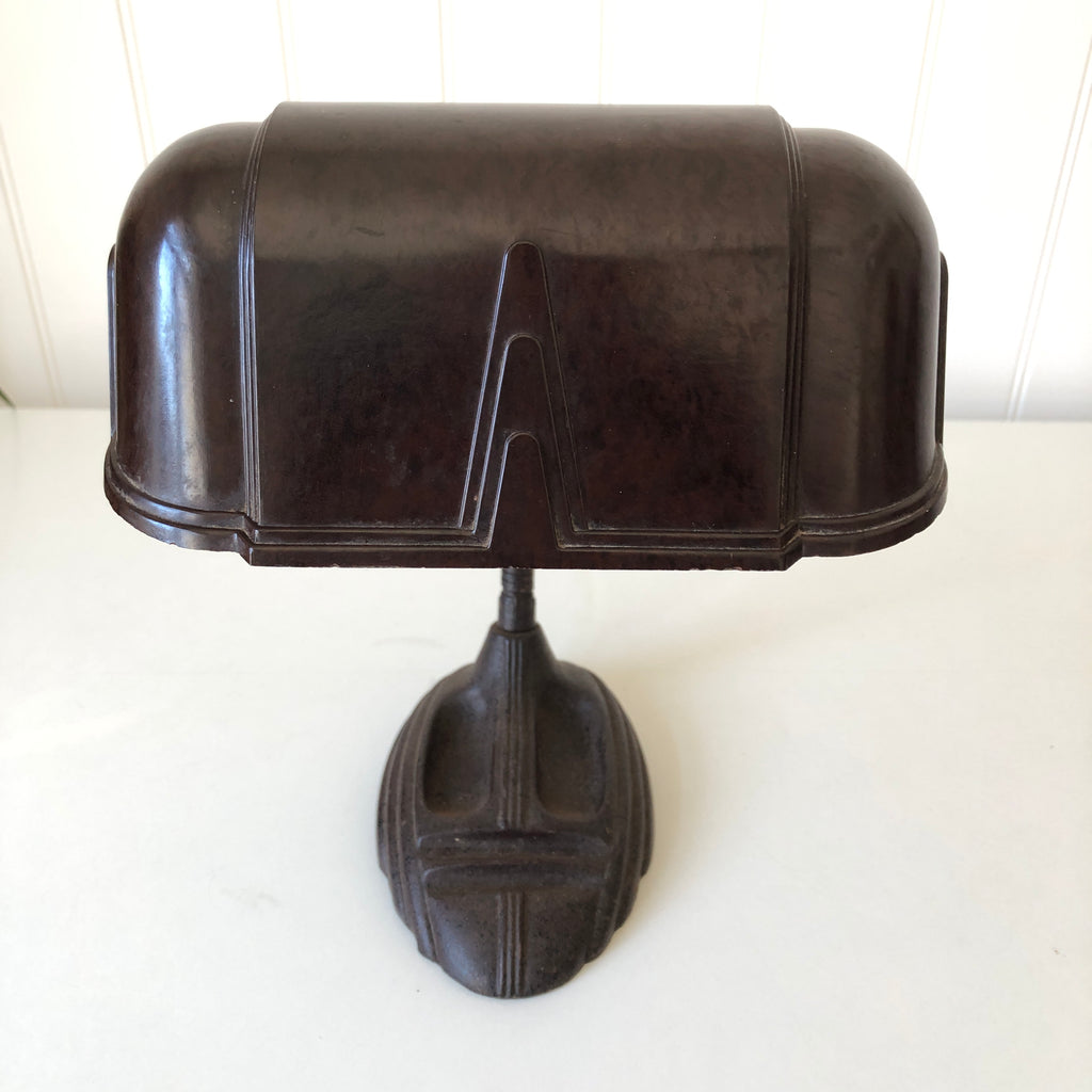 Vintage Art Deco American Eagle Desk Lamp
