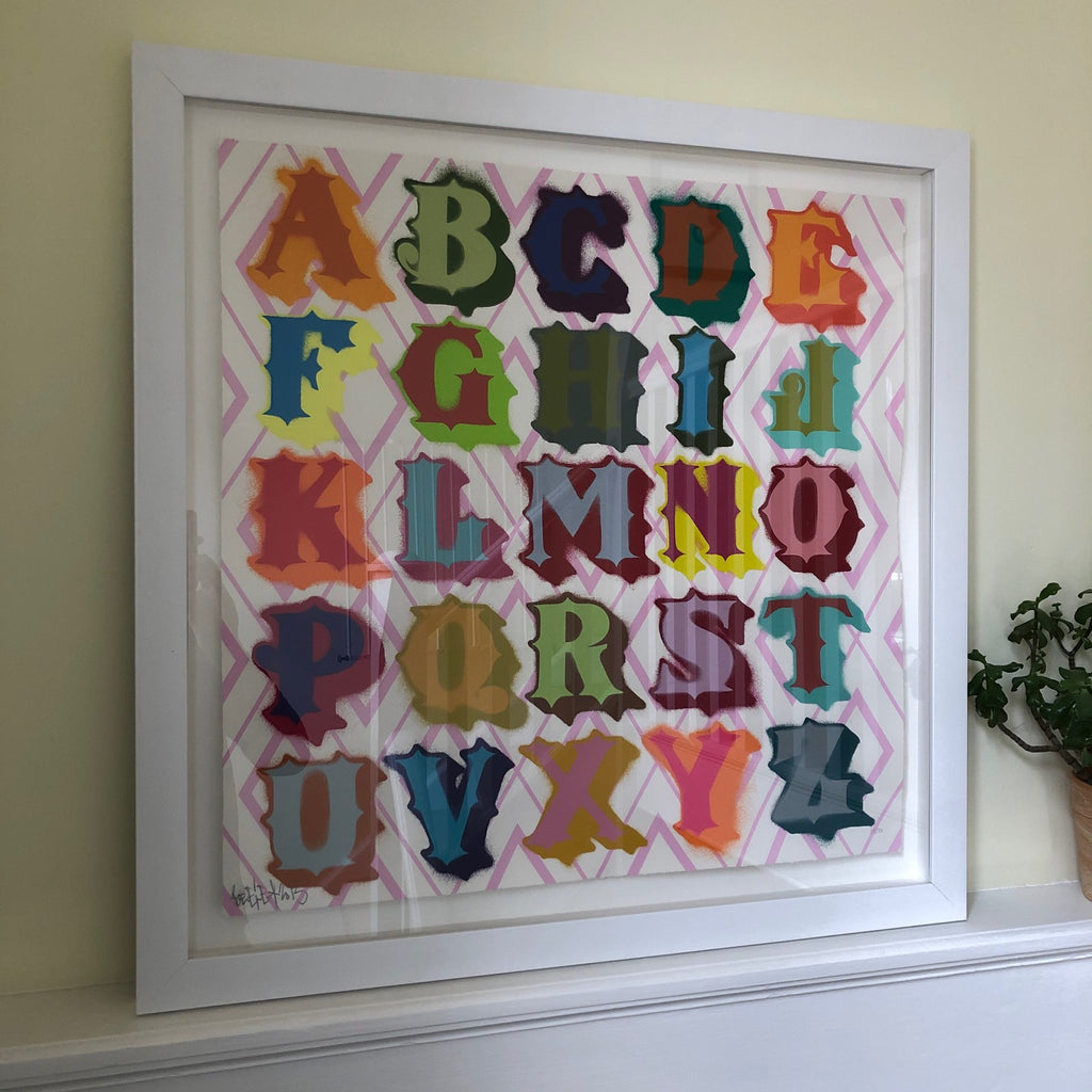 Ben Eine framed print