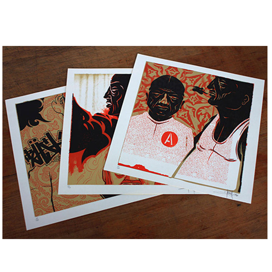 Tryptych by Dave Kinsey