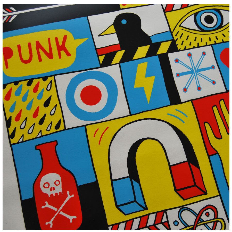 Moniker show print by David Shillinglaw