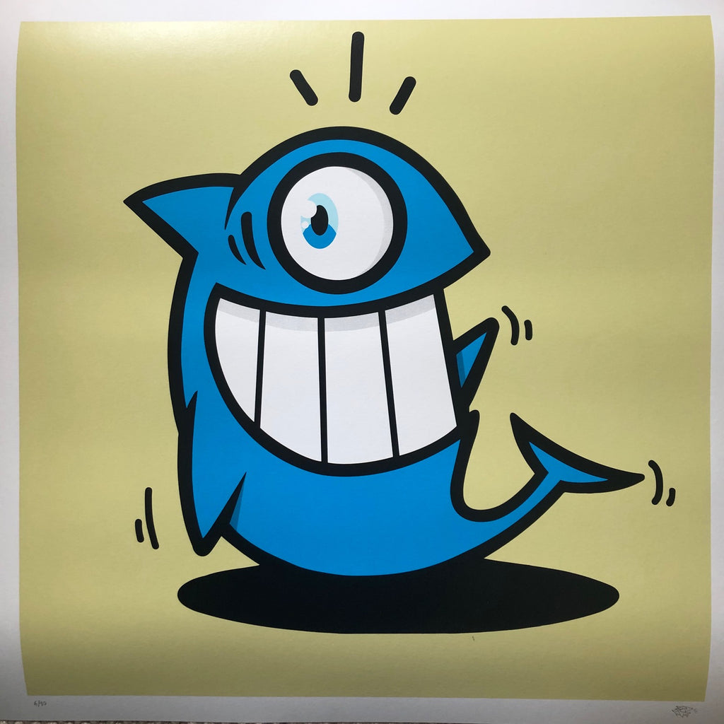 El Pez the Smiling Fish Print