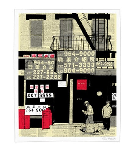 Evan Hecox China Town Print