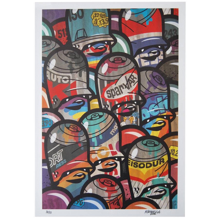 Travel Memories #5 - Rusty Oldschool Cans by Flying Fortress 