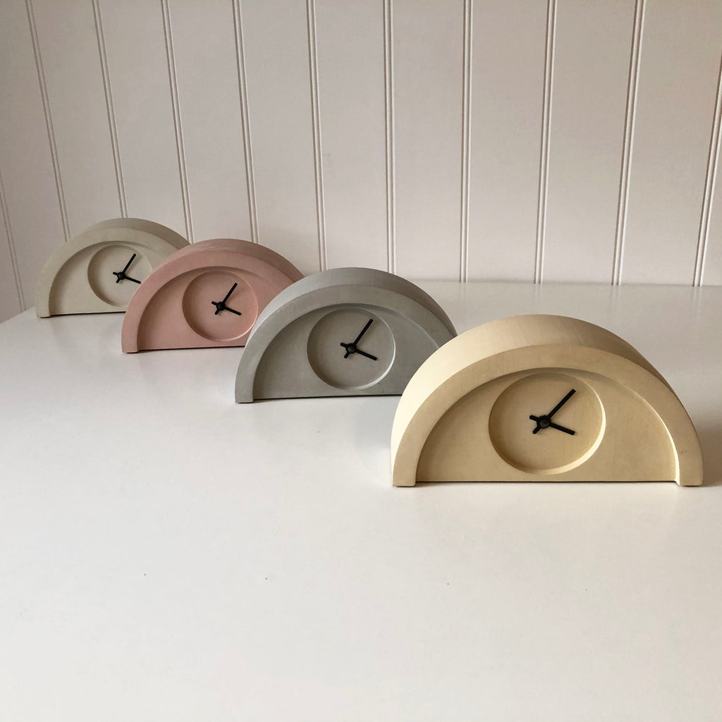 New Deco Clock in Portland Stone