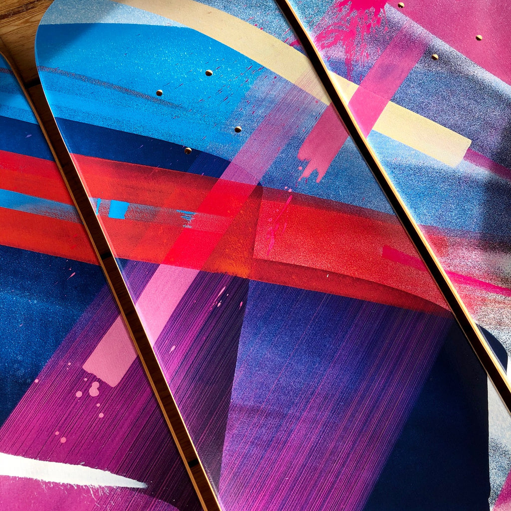 MadC Skateboards Tryptych