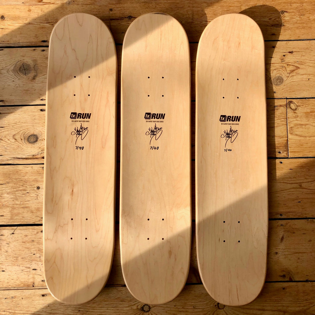 MadC Skateboards Tryptych