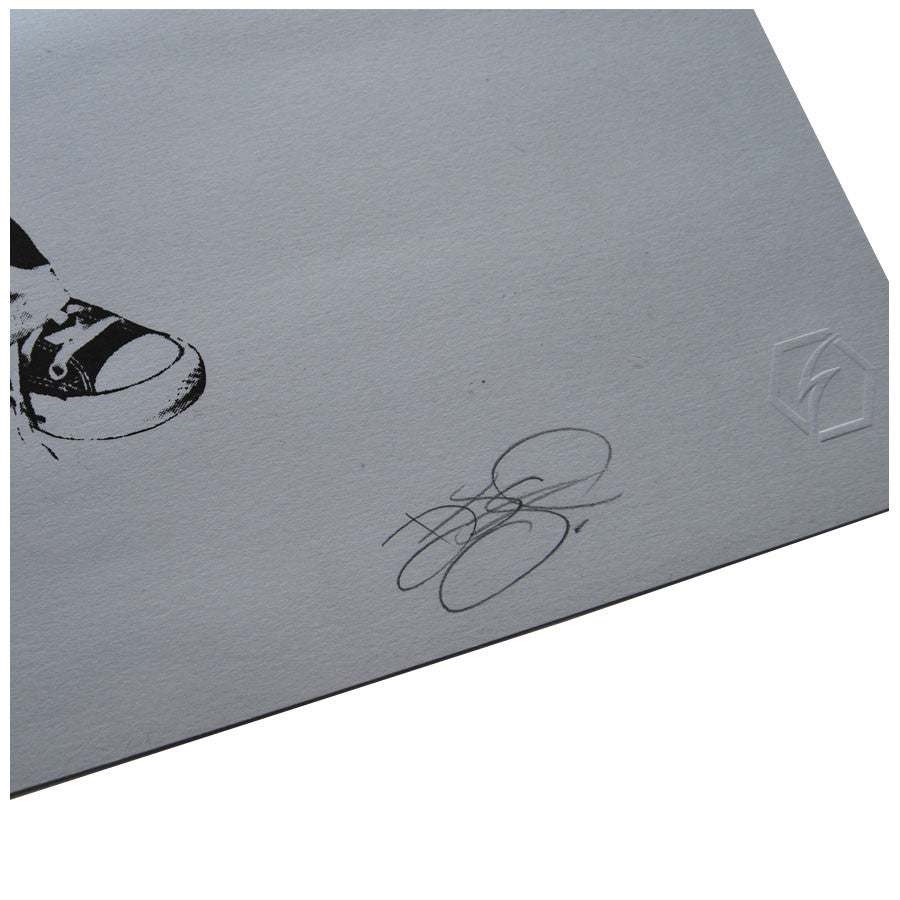 Paul Insect The Kid print signed by DJ Shadow