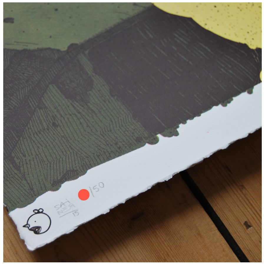 Final Frontier limited edition print by Sainer (Etam Cru)