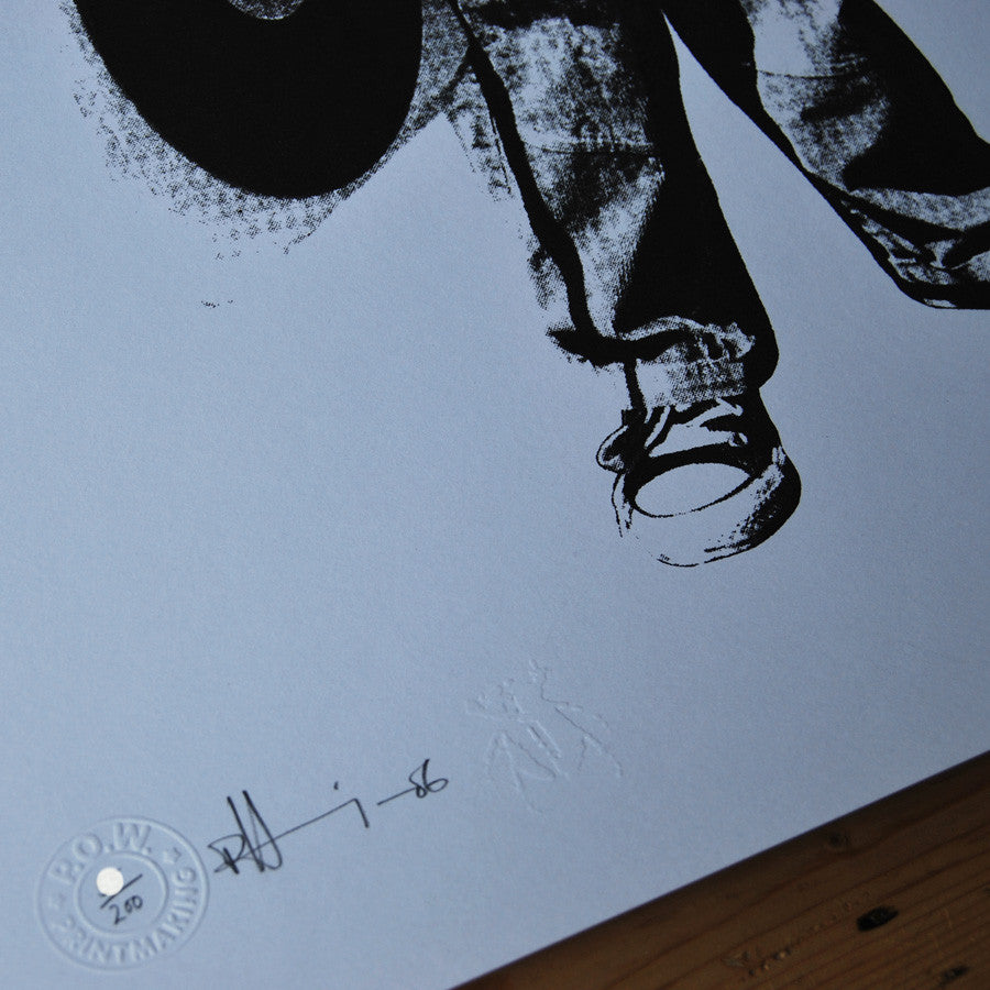 Signed Paul Insect The Outsiders print