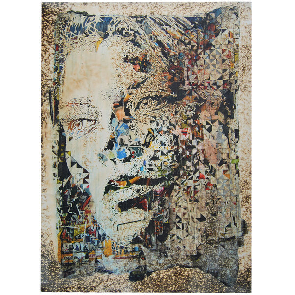 Contingency signed limited edition print by Vhils 