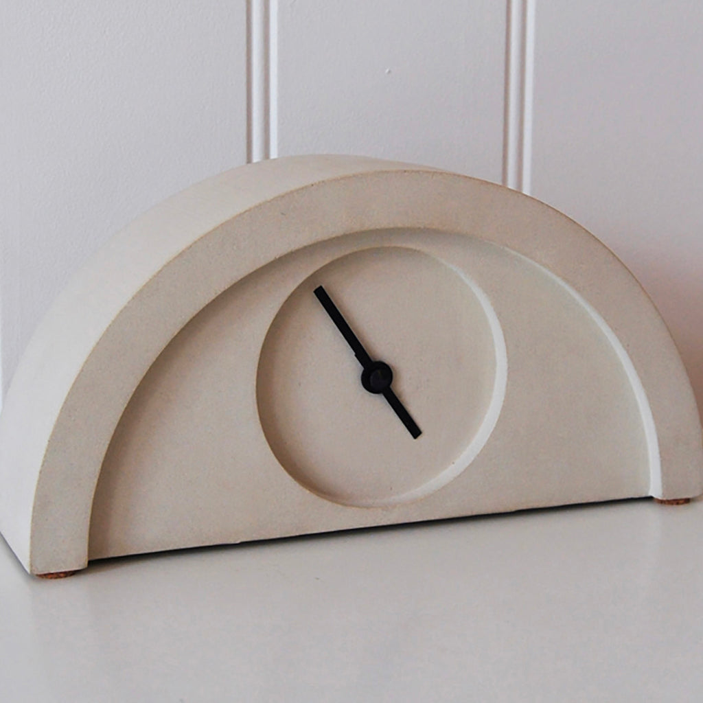 New Deco Clock in Portland Stone