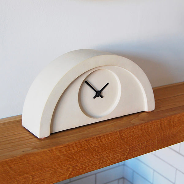 New Deco Clock in Portland Stone